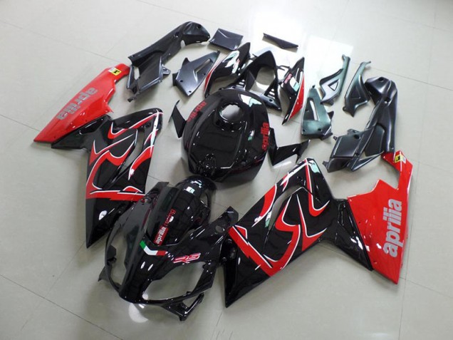 2006-2011 Black and Red Aprilia RS125 Aftermarket Motorcycle Fairings Canada 2006-2011 Black and Red Aprilia RS125 Aftermarket Motorcycle Fairings Canada