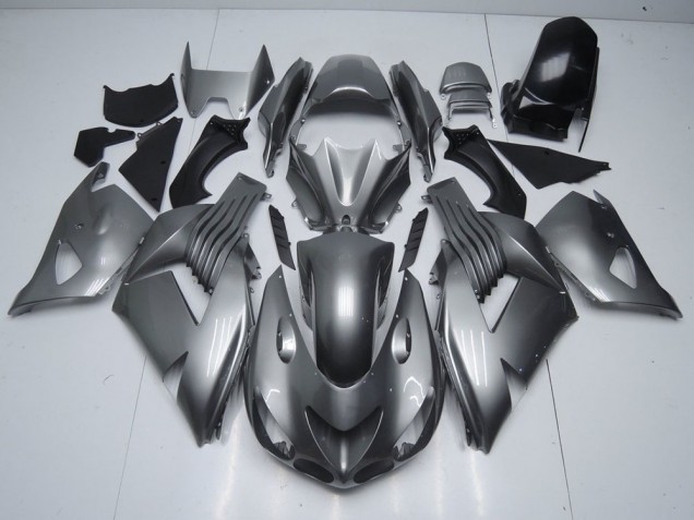 2006-2011 Glossy Grey Kawasaki Ninja ZX14R Motorcycle Fairings Canada 2006-2011 Glossy Grey Kawasaki Ninja ZX14R Motorcycle Fairings Canada