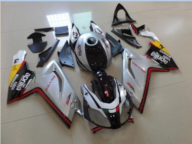 2006-2011 Silver Black Red Aprilia RS125 Motorcycle Fairings Canada