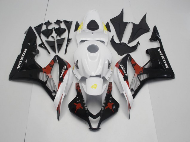 2007-2008 Black Limited Edition Honda CBR600RR Motorcycle Fairings Canada