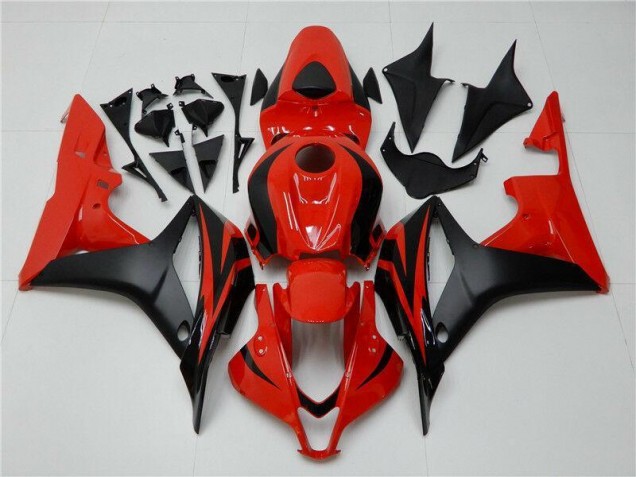 2007-2008 Black Red Honda CBR600RR Plastics Motorcycle Fairings Canada 2007-2008 Black Red Honda CBR600RR Plastics Motorcycle Fairings Canada