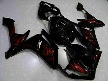 2007-2008 Black Yamaha YZF R1 Motorcycle Fairings Canada
