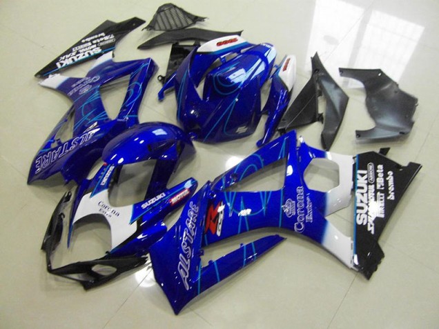 2007-2008 Blue Corona Suzuki GSXR 1000 Motorcycle Fairings Canada 2007-2008 Blue Corona Suzuki GSXR 1000 Motorcycle Fairings Canada