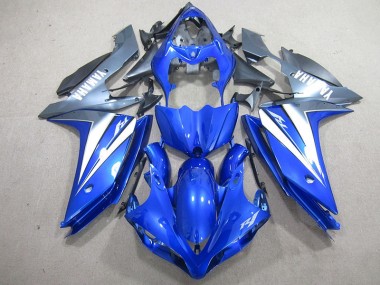 2007-2008 Blue Silver Yamaha YZF R1 Motorcycle Fairings Canada