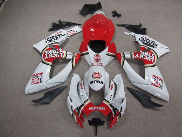 2007-2008 Lucky Strike Suzuki GSXR1000 Motorcycle Fairings Canada 2007-2008 Lucky Strike Suzuki GSXR1000 Motorcycle Fairings Canada