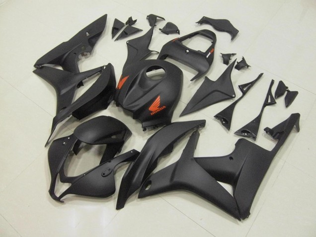 2007-2008 Matte Black Honda CBR600RR Plastics Motorcycle Fairings Canada