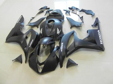 2007-2008 Matte Black Race Version Honda CBR600RR Motorcycle Fairings Canada