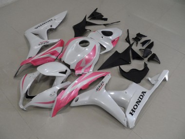 2007-2008 Pink Pearl White Honda CBR600RR Motorcycle Fairings Canada
