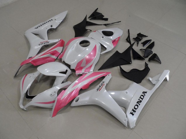 2007-2008 Pink Pearl White Honda CBR600RR Motorcycle Fairings Canada
