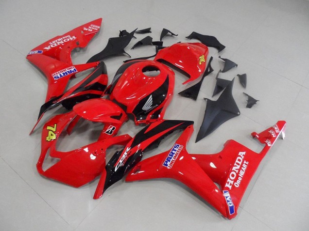 2007-2008 Red Black Race Honda CBR600RR Motorcycle Fairings Canada