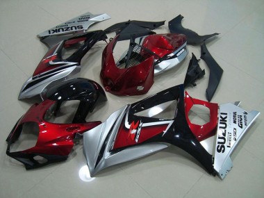 2007-2008 Red Black Silver Suzuki GSXR 1000 Motorcycle Fairings & Bodywork Canada