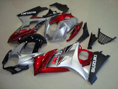 2007-2008 Red Black Silver Suzuki GSXR 1000 Motorcycle Fairings Canada