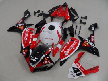 2007-2008 Red Black Stickers Yamaha YZF R1 Motorcycle Fairings Canada