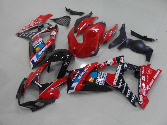 2007-2008 Red Suzuki GSXR 1000 Motorcycle Fairings Canada 2007-2008 Red Suzuki GSXR 1000 Motorcycle Fairings Canada