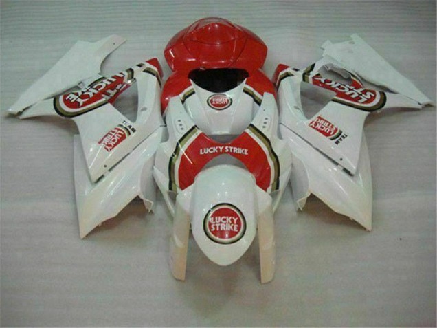 2007-2008 Red White Suzuki GSXR 1000 Motorcycle Fairings & Bodywork Canada 2007-2008 Red White Suzuki GSXR 1000 Motorcycle Fairings & Bodywork Canada