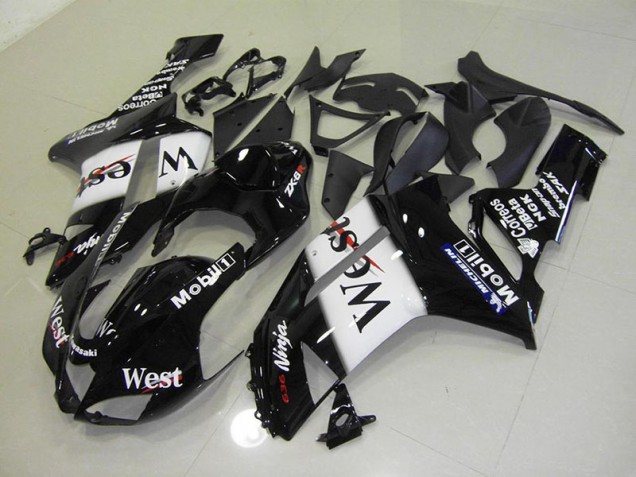 2007-2008 West Kawasaki Ninja ZX6R Motorcycle Fairings Canada 2007-2008 West Kawasaki Ninja ZX6R Motorcycle Fairings Canada