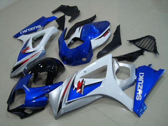 2007-2008 White Blue Suzuki GSXR 1000 Motorcycle Fairings Canada 2007-2008 White Blue Suzuki GSXR 1000 Motorcycle Fairings Canada