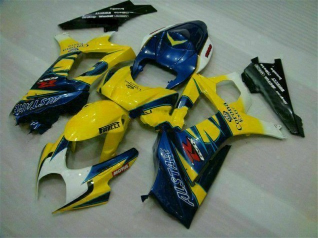 2007-2008 Yellow Suzuki GSXR 1000 Full Fairing Kit Canada 2007-2008 Yellow Suzuki GSXR 1000 Full Fairing Kit Canada
