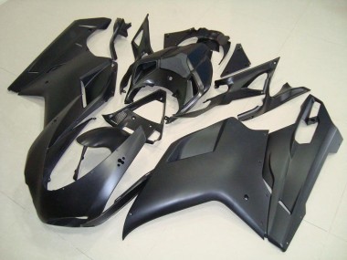 2007-2012 Matte Black No Sticker Ducati 848 1098 1198 Motorcycle Fairings Canada