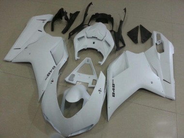 2007-2012 Matte White Ducati 848 1098 1198 Motorcycle Fairings Canada