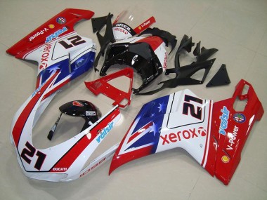 2007-2012 Xerox 21 Ducati 848 1098 1198 Motorcycle Fairings Canada