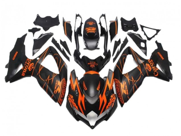 2008-2010 Black Orange Suzuki GSXR 600/750 Motorcycle Fairings Canada 2008-2010 Black Orange Suzuki GSXR 600/750 Motorcycle Fairings Canada