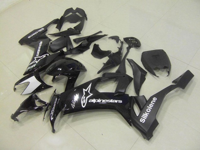 2008-2010 Black Silkolene Kawasaki Ninja ZX10R Motorcycle Fairings Canada 2008-2010 Black Silkolene Kawasaki Ninja ZX10R Motorcycle Fairings Canada