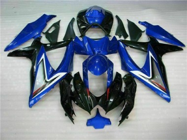2008-2010 Blue Black Suzuki GSXR 600/750 Motorcycle Fairings & Bodywork Canada