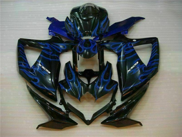 2008-2010 Blue Black Suzuki GSXR 600/750 Full Fairing Kit Canada 2008-2010 Blue Black Suzuki GSXR 600/750 Full Fairing Kit Canada