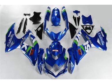 2008-2010 Blue White Green Suzuki GSXR 600/750 Motorcycle Fairings Canada