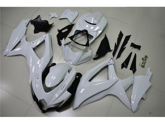 2008-2010 Glossy White Suzuki GSXR 600/750 Motorcycle Fairings Canada 2008-2010 Glossy White Suzuki GSXR 600/750 Motorcycle Fairings Canada