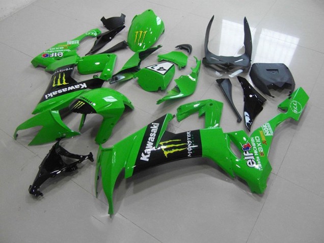 2008-2010 Green Monster 41 Kawasaki Ninja ZX10R Motorcycle Fairings Canada 2008-2010 Green Monster 41 Kawasaki Ninja ZX10R Motorcycle Fairings Canada