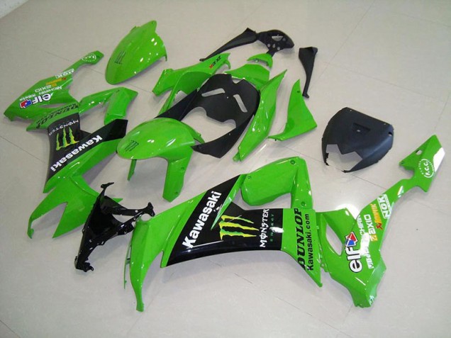 2008-2010 Green Monster Kawasaki Ninja ZX10R Motorcycle Fairings Canada 2008-2010 Green Monster Kawasaki Ninja ZX10R Motorcycle Fairings Canada