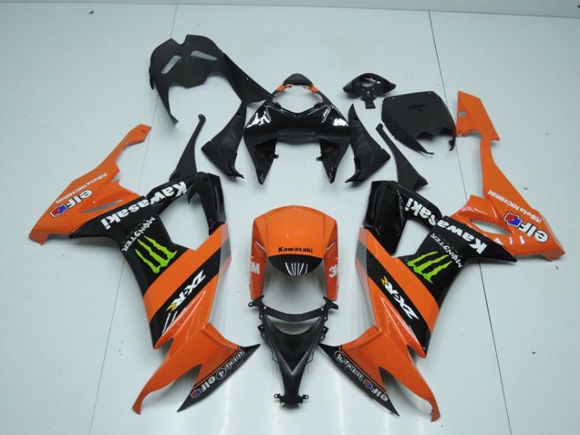 2008-2010 Orange Monster Kawasaki Ninja ZX10R Motorcycle Fairings Canada 2008-2010 Orange Monster Kawasaki Ninja ZX10R Motorcycle Fairings Canada