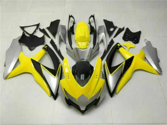 2008-2010 Yellow Suzuki GSXR 600/750 Motorcycle Fairings Canada 2008-2010 Yellow Suzuki GSXR 600/750 Motorcycle Fairings Canada