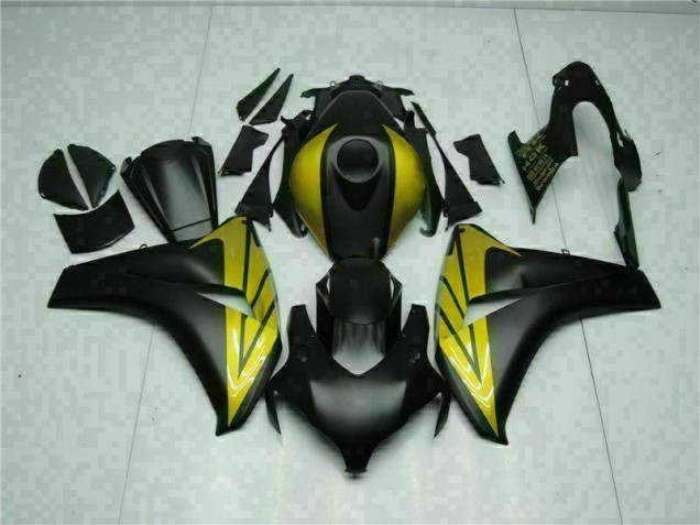 2008-2011 Black Gold Honda CBR1000RR Motorcycle Fairings Canada