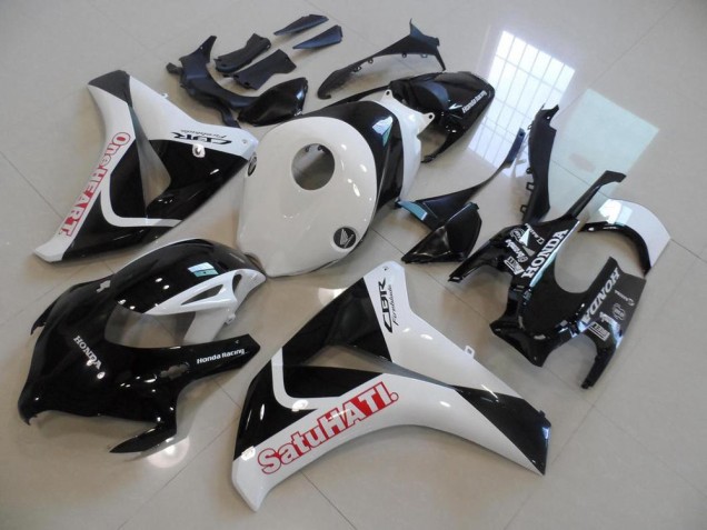 2008-2011 Black White Satuhati Honda CBR1000RR Motorcycle Fairings Canada 2008-2011 Black White Satuhati Honda CBR1000RR Motorcycle Fairings Canada