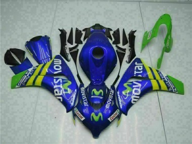 2008-2011 Green Blue Honda CBR1000RR Motorcycle Fairings Canada
