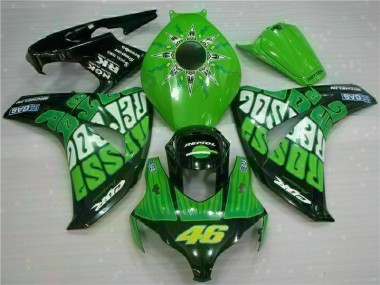 2008-2011 Green Honda CBR1000RR Motorcycle Fairings Canada