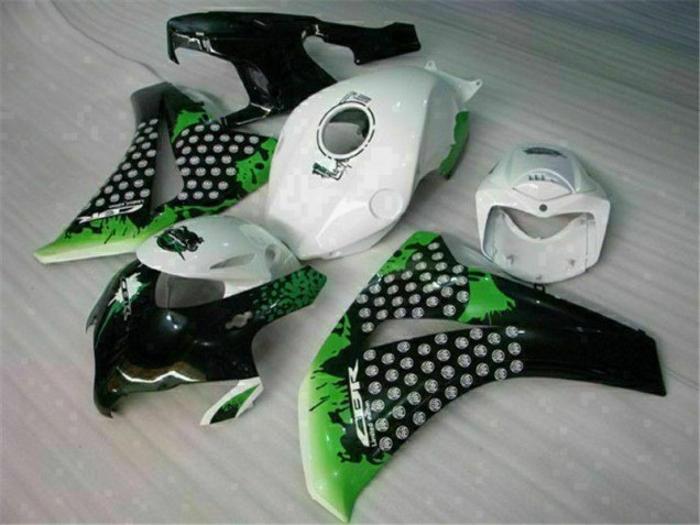 2008-2011 Green White Honda CBR1000RR Motorcycle Fairings Canada