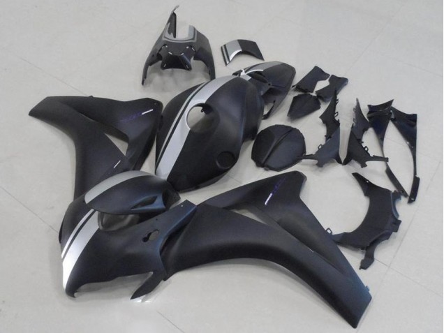 2008-2011 Matte Black and Silver Honda CBR1000RR Motorcycle Fairings Canada 2008-2011 Matte Black and Silver Honda CBR1000RR Motorcycle Fairings Canada
