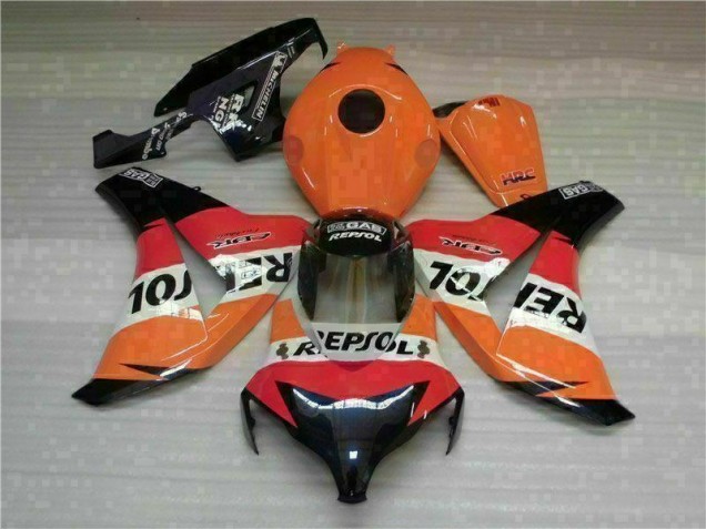 2008-2011 Orange Honda CBR1000RR Complete Fairing Kit Canada
