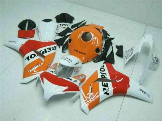 2008-2011 Orange Repsol Honda CBR1000RR Motorcycle Fairings & Bodywork Canada 2008-2011 Orange Repsol Honda CBR1000RR Motorcycle Fairings & Bodywork Canada