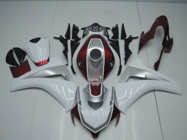 2008-2011 Red White and Silver Honda CBR1000RR Motorcycle Fairings Canada 2008-2011 Red White and Silver Honda CBR1000RR Motorcycle Fairings Canada