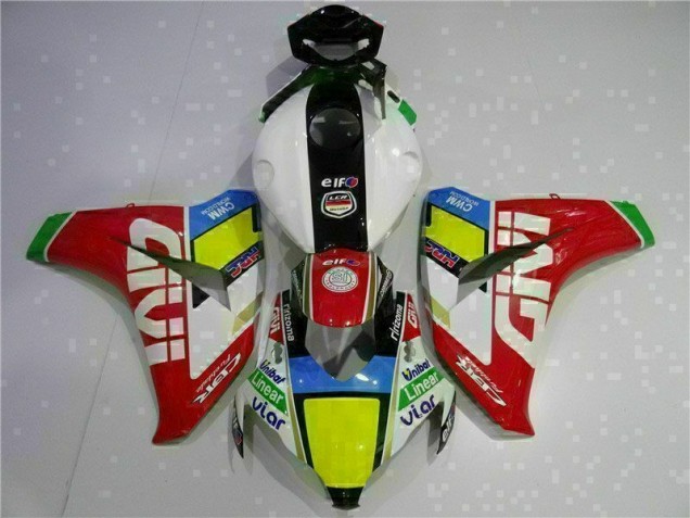 2008-2011 Red White Honda CBR1000RR Complete Fairing Kit Canada 2008-2011 Red White Honda CBR1000RR Complete Fairing Kit Canada
