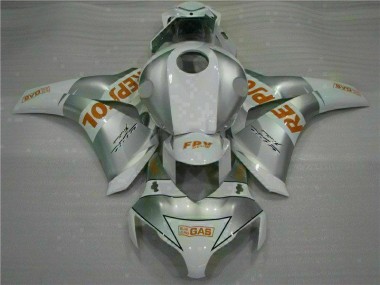 2008-2011 Silver Honda CBR1000RR Motorcycle Fairings Canada