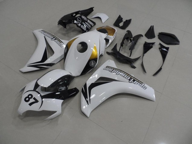 2008-2011 White and Black 87 Honda CBR1000RR Motorcycle Fairings Canada 2008-2011 White and Black 87 Honda CBR1000RR Motorcycle Fairings Canada
