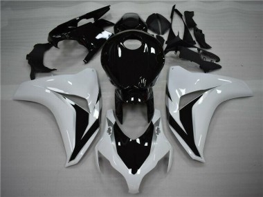 2008-2011 White Black Honda CBR1000RR Full Fairing Kit Canada