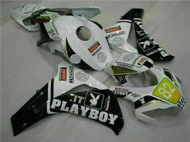 2008-2011 White Black Honda CBR1000RR Injection Motorcycle Fairings Canada 2008-2011 White Black Honda CBR1000RR Injection Motorcycle Fairings Canada