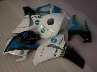 2008-2011 White Blue Honda CBR1000RR Fairing Kit & Plastics Canada